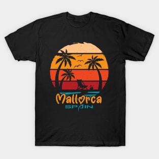 Mallorca spain island vintgage T-Shirt